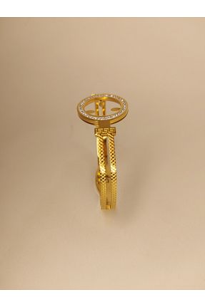 دستبند استیل (فولاد) زرد زنانه استیل ضد زنگ Romea - کد 932590959