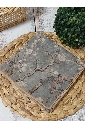شال طوسی زنانه پنبه ای Aydmr Aksesuar - کد 933211201