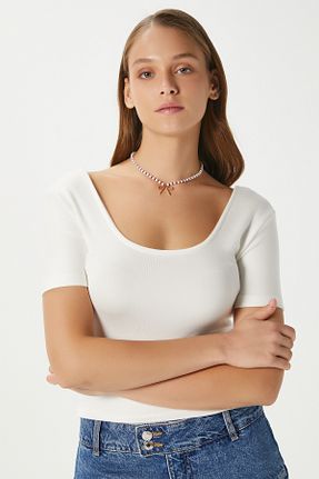 بلوز نباتی زنانه ساده Ritnice - کد 932613132