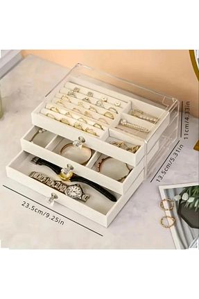 نظم دهنده جواهرات و آرایش بژ mirakuş - کد 858911249