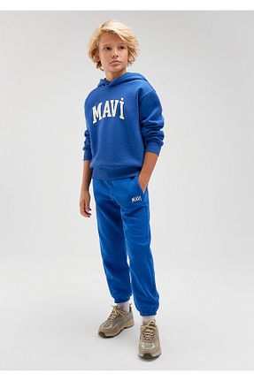 شلوار کرمگن آبی بچه گانه رگولار Mavi - کد 700076837
