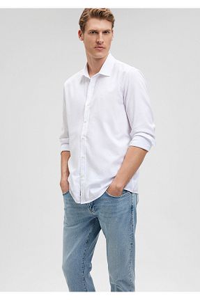 پیراهن صورتی مردانه یقه پیراهنی Mavi - کد 816102674