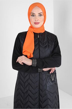 شال نارنجی زنانه پلی استر Alvina - کد 791736285