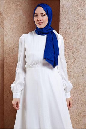 شال سرمه ای زنانه پلی استر Alvina - کد 857789423