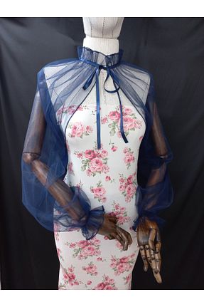گردنی سرمه ای زنانه پلی استر es moda shop - کد 932616163