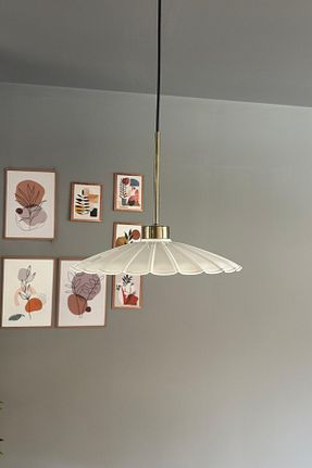 لوستر سفید فلزی Bamyum - کد 932618226