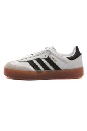 کفش اسنیکر سفید زنانه بند دار adidas - کد 848453943