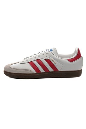کفش اسنیکر سفید مردانه چرم اصل adidas - کد 797132957