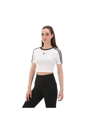 تیشرت اسپرت سفید زنانه رگولار adidas - کد 810349145