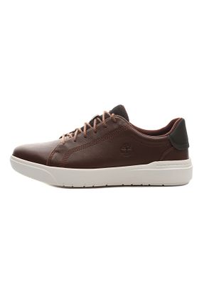 کفش اسنیکر قهوه ای مردانه بند دار Timberland - کد 858821168