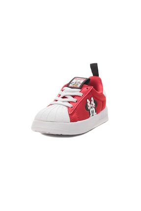 کفش پیاده روی قرمز بچه گانه پارچه ای adidas - کد 890649415