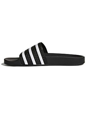 دمپائی اسپرت مشکی مردانه چرم مصنوعی adidas - کد 2021565
