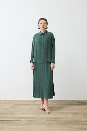 ست بالاتنه و پائین تنه حجاب رنگی زنانه رگولار TERZİ DÜKKANI - کد 932659786