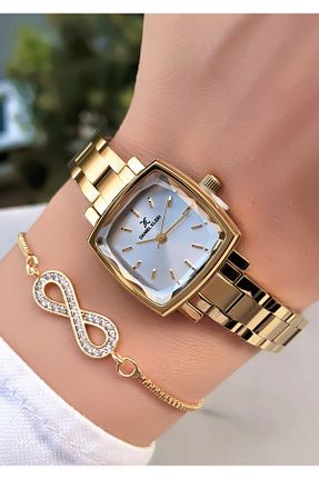 ساعت مچی طلائی زنانه 36-40 میلی متر Daniel Klein - کد 354399997