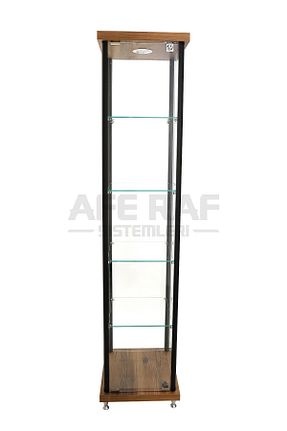 ویترین و بوفه ظروف نقره قهوه ای AFE DEKOR - کد 749834029