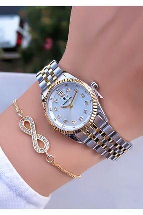 ساعت مچی زرد زنانه زیر 20 میلی متر Daniel Klein - کد 925752120