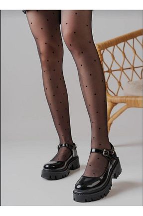 کفش کلاسیک مشکی زنانه چرم مصنوعی ARİF GEZER - کد 809627468