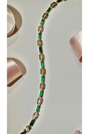دستبند جواهر متالیک زنانه زیرکن Fier Accessories - کد 921937428