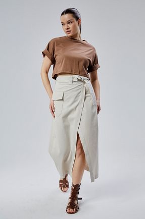 دامن زنانه بافتنی Bolivente - کد 932723971