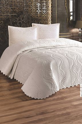 روتختی دونفره سفید پلی استر Faiend - کد 928958771