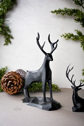 اجسام تزئینی و بیبلو مشکی پلی رزین jeane home decor - کد 932730482