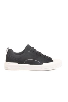 کفش اسنیکر مشکی مردانه چرم اصل Pierre Cardin - کد 932729064