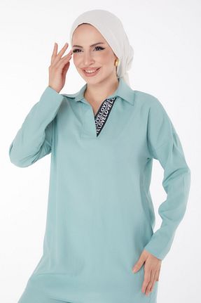 ست گرمکن سبز زنانه پلی استر TOFİSA - کد 933277401