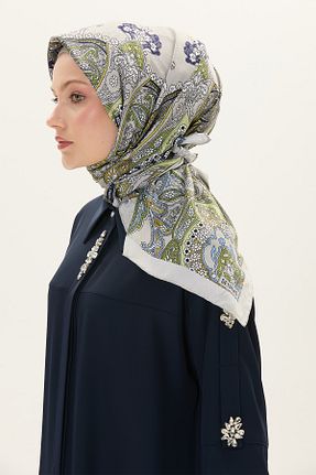روسری سبز پلی استر Setrms - کد 932757328