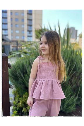 ست بالاتنه و پائین تنه متالیک بچه گانه بافتنی My Kids Wear - کد 929059506