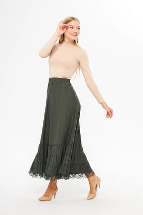 دامن سبز زنانه لیکرا LİFERA - کد 932744685