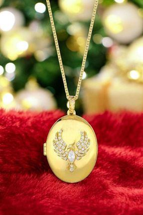 گردنبند نقره زرد زنانه 925 عیار Agai Silver - کد 931017657