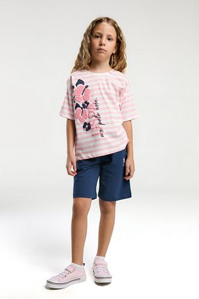 ست بالاتنه و پائین تنه رنگی بچه گانه بافت U.S. Polo Assn. - کد 933313278