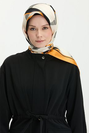 روسری زرد 90 x 90 Setrms - کد 932760573