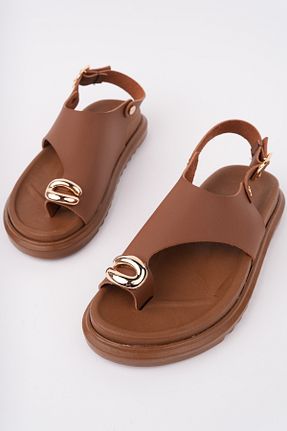 صندل قهوه ای زنانه bakacstore - کد 929659906