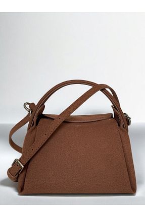 کیف دوشی قهوه ای زنانه جیر adler bag - کد 932770886