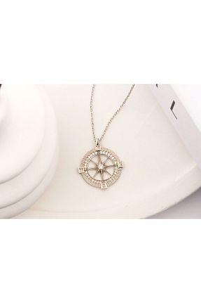 گردنبند نقره طوسی زنانه 925 عیار Vicenza Silver - کد 932759285