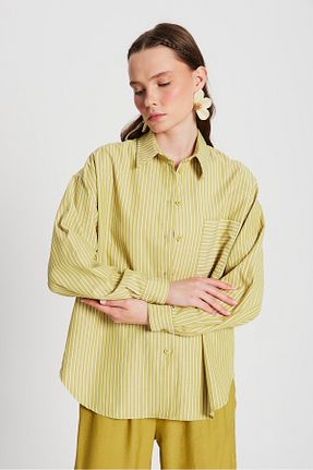 پیراهن سبز زنانه اورسایز minaaise - کد 817506029