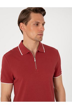 پولوشرت قرمز مردانه %100 پنبه Pierre Cardin - کد 932778973