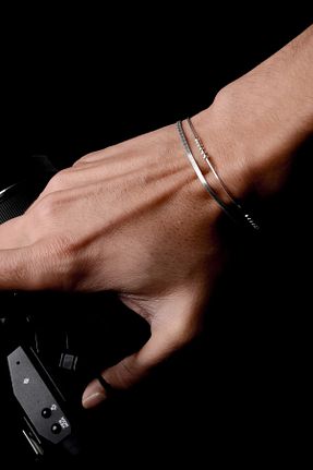 دستبند نقره سبز مردانه 925 عیار Ricco Jewellery - کد 932796884