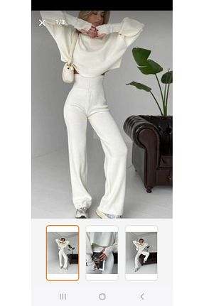 شلوار مشکی زنانه پارچه MetuCA - کد 897498250
