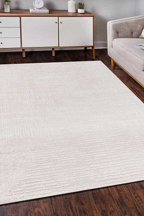 فرش سفید آنتی آلرژی Efor Halı - کد 810234718