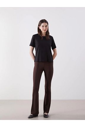 ساق شلواری سفید زنانه بافتنی LC Waikiki - کد 932815737