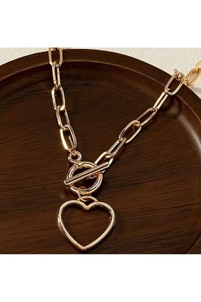 گردنبند جواهر متالیک زنانه فلزی monalisatoka - کد 932819080