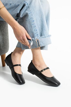 بابت مشکی زنانه چرم مصنوعی FERZOLAİO - کد 923965723