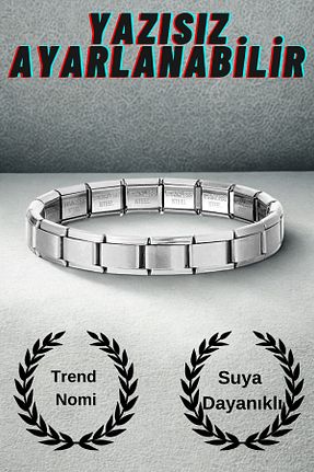 دستبند استیل (فولاد) سفید زنانه استیل ضد زنگ Birmem - کد 932826507