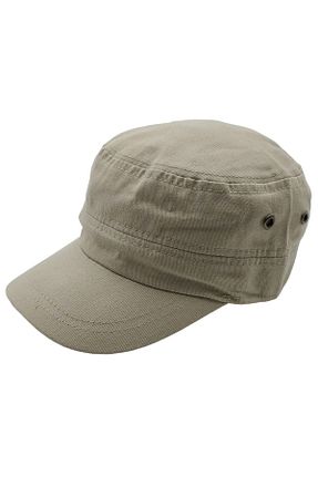 کلاه بژ زنانه پنبه ای AXE SPORTSWEAR - کد 314094847