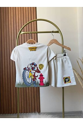 ست بالاتنه و پائین تنه بچه گانه بافت KidsSel - کد 932826101