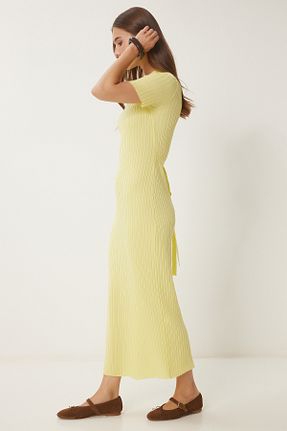 لباس زرد زنانه بافتنی Happiness İstanbul - کد 930995337
