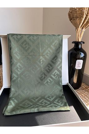 روسری خاکی پنبه ای VaVscarfs - کد 931088770
