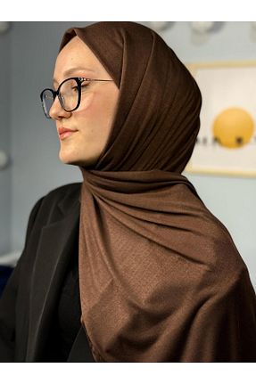 شال قهوه ای زنانه Twentytwo scarf - کد 931091863